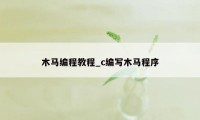 木马编程教程_c编写木马程序